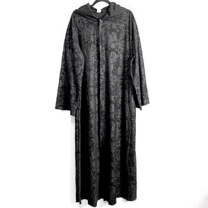 SPIRIT Black Hooded Robe